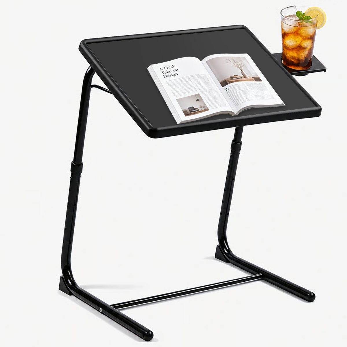 Tablet Lap Desk - Verstelbare laptoptafel voor bed, 6 hoogte-instellingen,