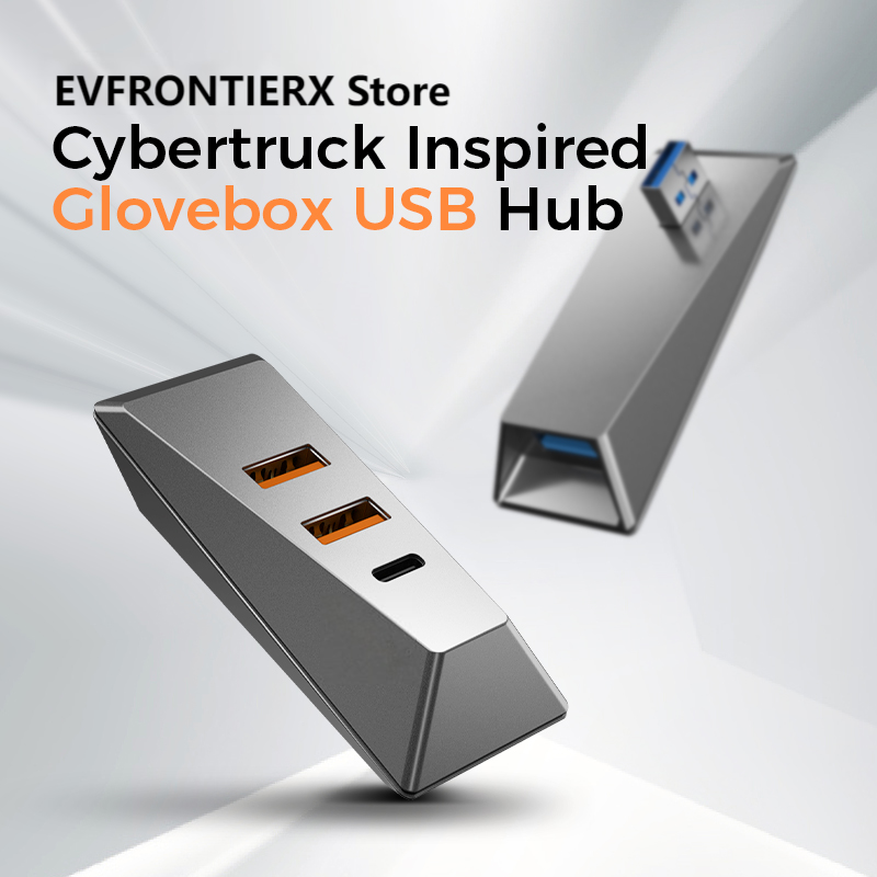 Usb Hub Type C - Datahub voor het handschoenenkastje van de