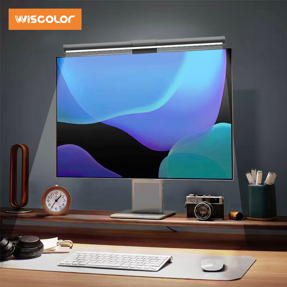 Tablet Lap Desk - Wiscolor LED-schermmonitor Hangende lichtbalk LCD Computer