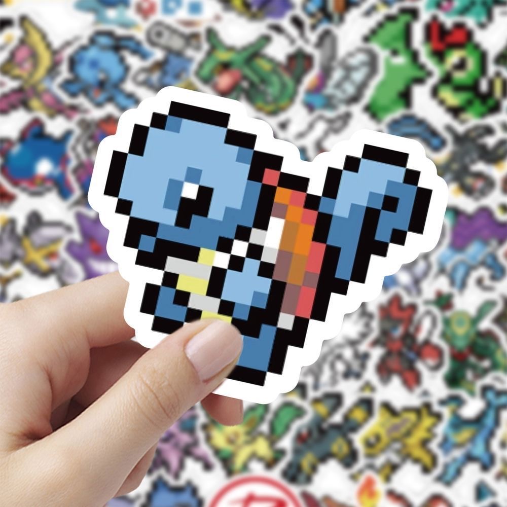 60 stuks Pixel Pokémon Sticker - Tablet Cute Accessories recensie en prijs
