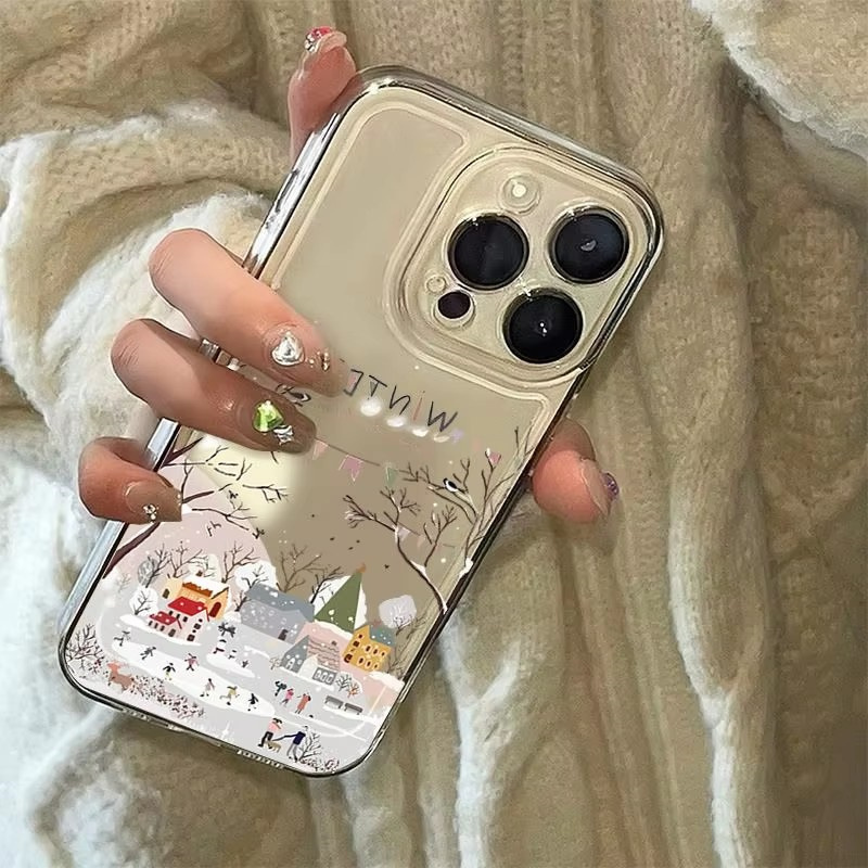 Mooie winterse sneeuw telefoon - Samsung Galaxy A55 recensie en prijs