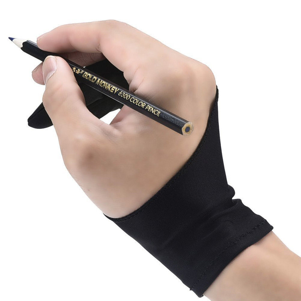 2 stuks handschoenen met twee  - Drawing Glove Artist recensie en prijs
