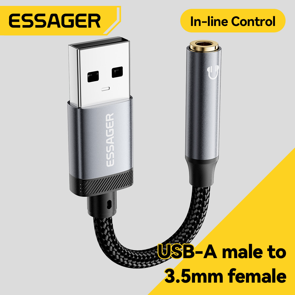 Essager USB naar 3.5mm audioka - Wired Earphone Lightning recensie en prijs