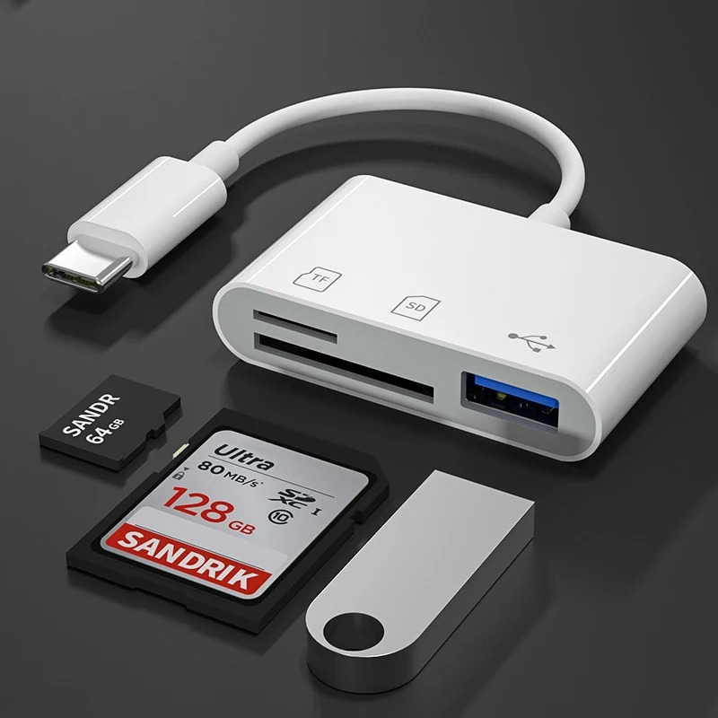 3-in-1 Type-C naar USB-C OTG-a - Usb Hub Type C recensie en prijs
