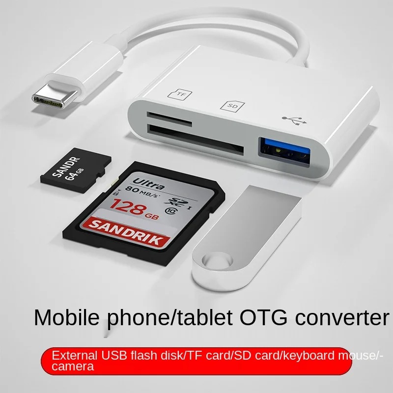 3-in-1 Type-C naar USB-C OTG-a - Usb Hub Type C recensie en prijs